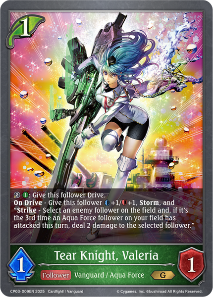 Tear Knight, Valeria - CP03-009EN