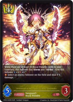 Swordsman of the Explosive Flames, Palamedes - CP03-023EN