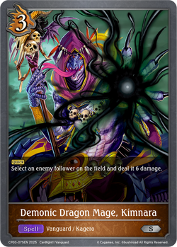 Demonic Dragon Mage, Kimnara - CP03-075EN