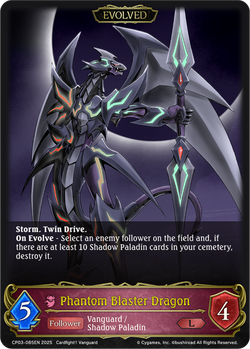 Phantom Blaster Dragon (Evolved) - CP03-085EN