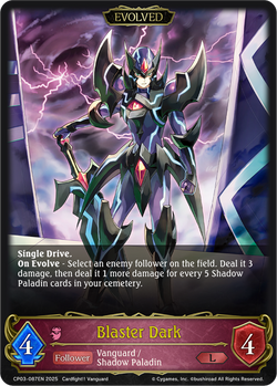 Blaster Dark (Evolved) - CP03-087EN