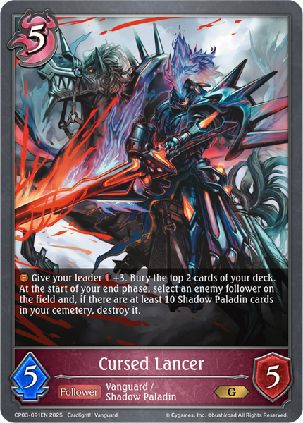 Cursed Lancer - CP03-091EN