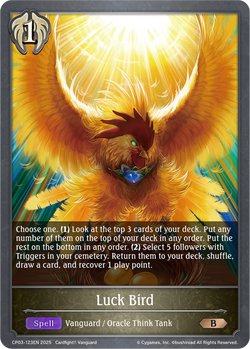 Luck Bird - CP03-123EN