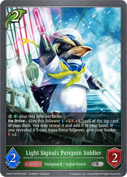 Light Signals Penguin Soldier (P) - CP03-P07EN