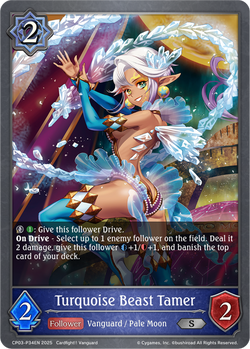 Turquoise Beast Tamer (P) - CP03-P34EN