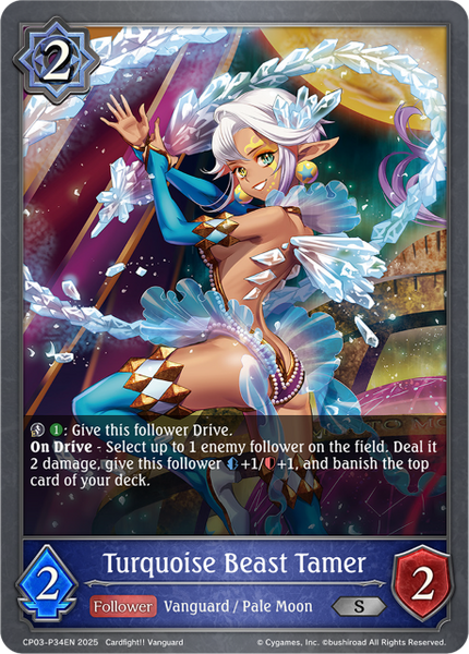 Turquoise Beast Tamer (P) - CP03-P34EN