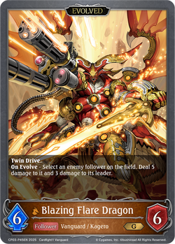 Blazing Flare Dragon (P) - CP03-P45EN