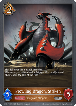Prowling Dragon, Striken (P) - CP03-P49EN