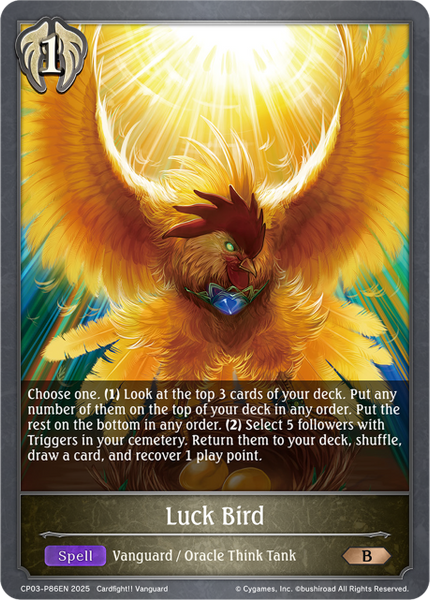 Luck Bird (P) - CP03-P86EN