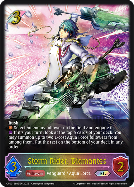 Storm Rider, Diamantes (SL) - CP03-SL03EN