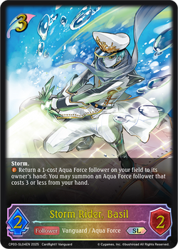 Storm Rider, Basil (SL) - CP03-SL04EN