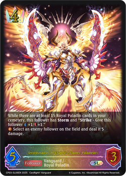 Swordsman of the Explosive Flames, Palamedes (SL) - CP03-SL06EN