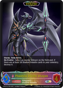 Phantom Blaster Dragon (Evolved) (SL) - CP03-SL17EN