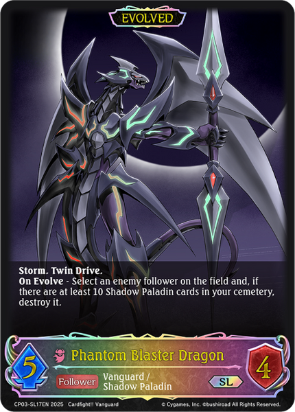 Phantom Blaster Dragon (Evolved) (SL) - CP03-SL17EN