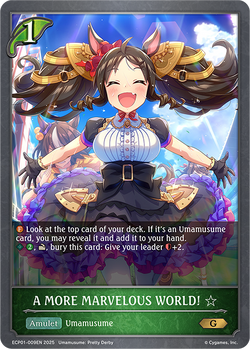 A MORE MARVELOUS WORLD! ☆ - ECP01-009EN