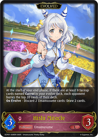 Hishi Miracle (Evolved) - ECP01-038EN