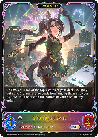 Satono Crown (Evolved) (SL) - ECP01-SL22EN
