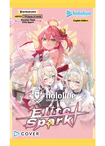 hololive OFFICIAL CARD GAME Booster Pack – Elite Spark - Booster Box