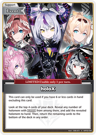 holoX (S) - hBP02-080