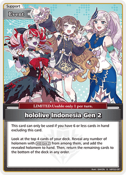 hololive Indonesia Gen 2 (S) - hBP02-081