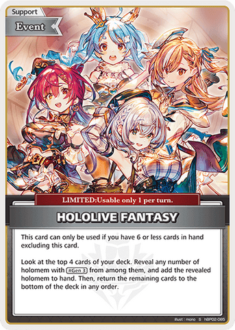 HOLOLIVE FANTASY (S) - hBP02-085