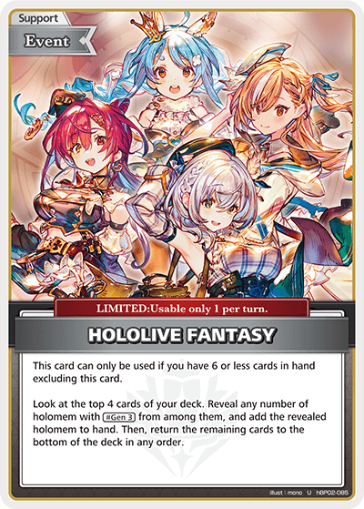 HOLOLIVE FANTASY - hBP02-085