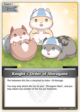 Knight's Order of Shirogane - hBP02-100