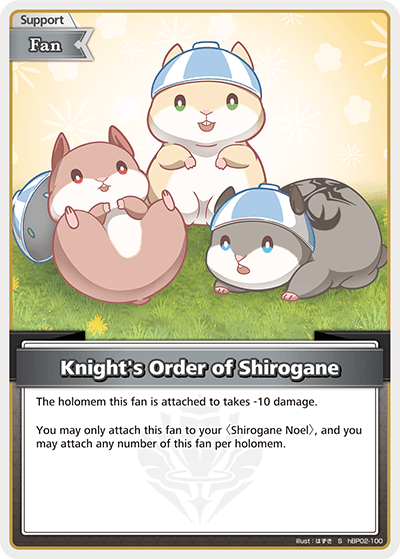 Knight's Order of Shirogane (S) - hBP02-100