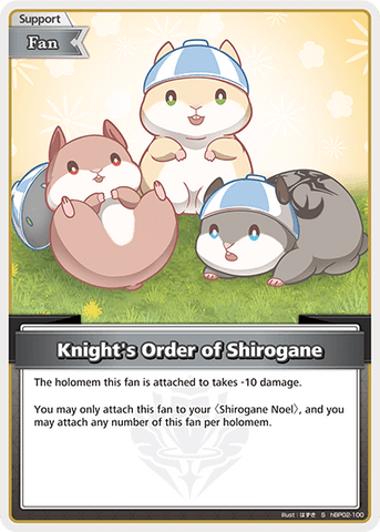 Knight's Order of Shirogane (S) - hBP02-100