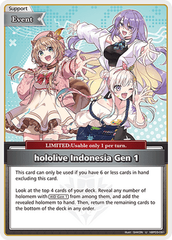 hololive Indonesia Gen 1 - hBP03-091