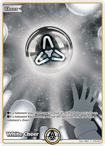 White Cheer - hY01-001