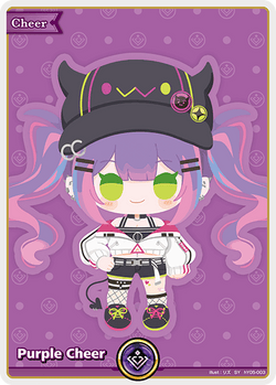 Purple Cheer (Tokoyami Towa) - hY05-003