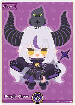 Purple Cheer (La+ Darknesss) - hY05-004
