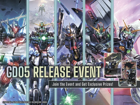 GUNDAM CARD GAME EDITION GD05 Release Event