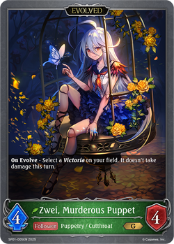 Zwei, Murderous Puppet (Evolved) - SP01-005EN