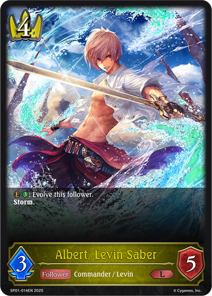 Albert, Levin Saber - SP01-014EN