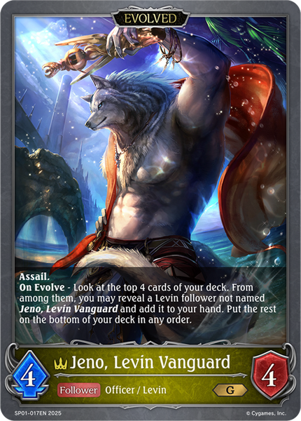 Jeno, Levin Vanguard (Evolved) - SP01-017EN