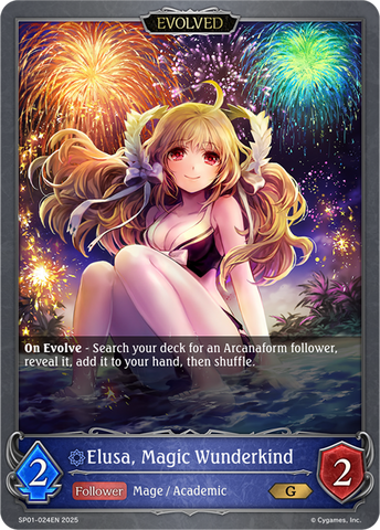 Elusa, Magic Wunderkind (Evolved) - SP01-024EN