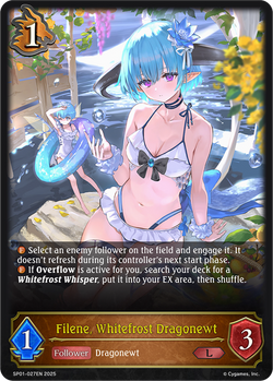 Filene, Whitefrost Dragonewt - SP01-027EN