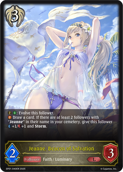 Jeanne, Beacon of Salvation - SP01-040EN