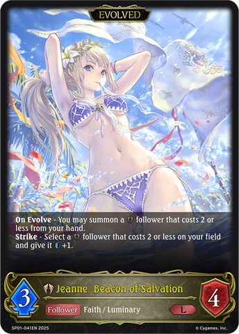 Jeanne, Beacon of Salvation (Evolved) - SP01-041EN
