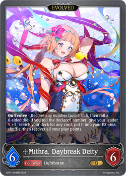 Mithra, Daybreak Deity (Evolved) - SP01-049EN