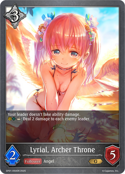 Lyrial, Archer Throne - SP01-050EN