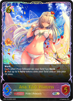 Aria, Fairy Princess (SL) - SP01-SL03EN