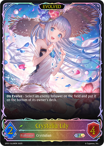 Crystalia Lily (Evolved) (SL) - SP01-SL09EN