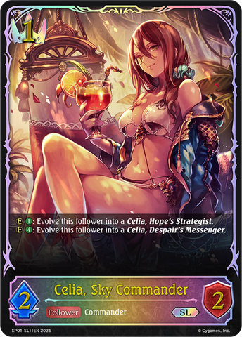 Celia, Sky Commander (SL) - SP01-SL11EN