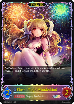 Elusa, Magic Wunderkind (Evolved) (SL) - SP01-SL24EN