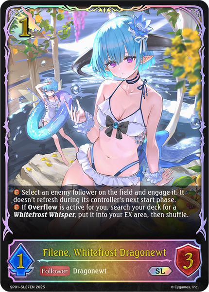 Filene, Whitefrost Dragonewt (SL) - SP01-SL27EN