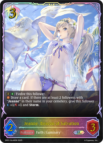 Jeanne, Beacon of Salvation (SL) - SP01-SL40EN
