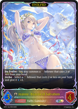 Jeanne, Beacon of Salvation (Evolved) (SL) - SP01-SL41EN